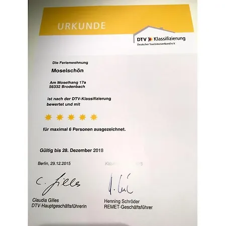 Moselschoen Comfortable Brodenbach